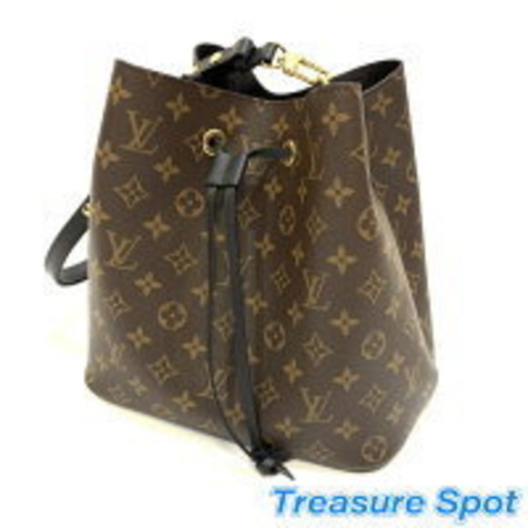 Louis Vuitton LV Neo Noe Monogram Noir Black Shoulder Bag Body - Picture 1 of 5